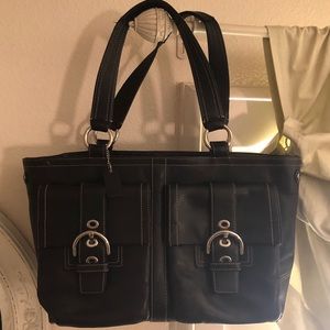 Coach 6468 Soho Double Pocket Satchel